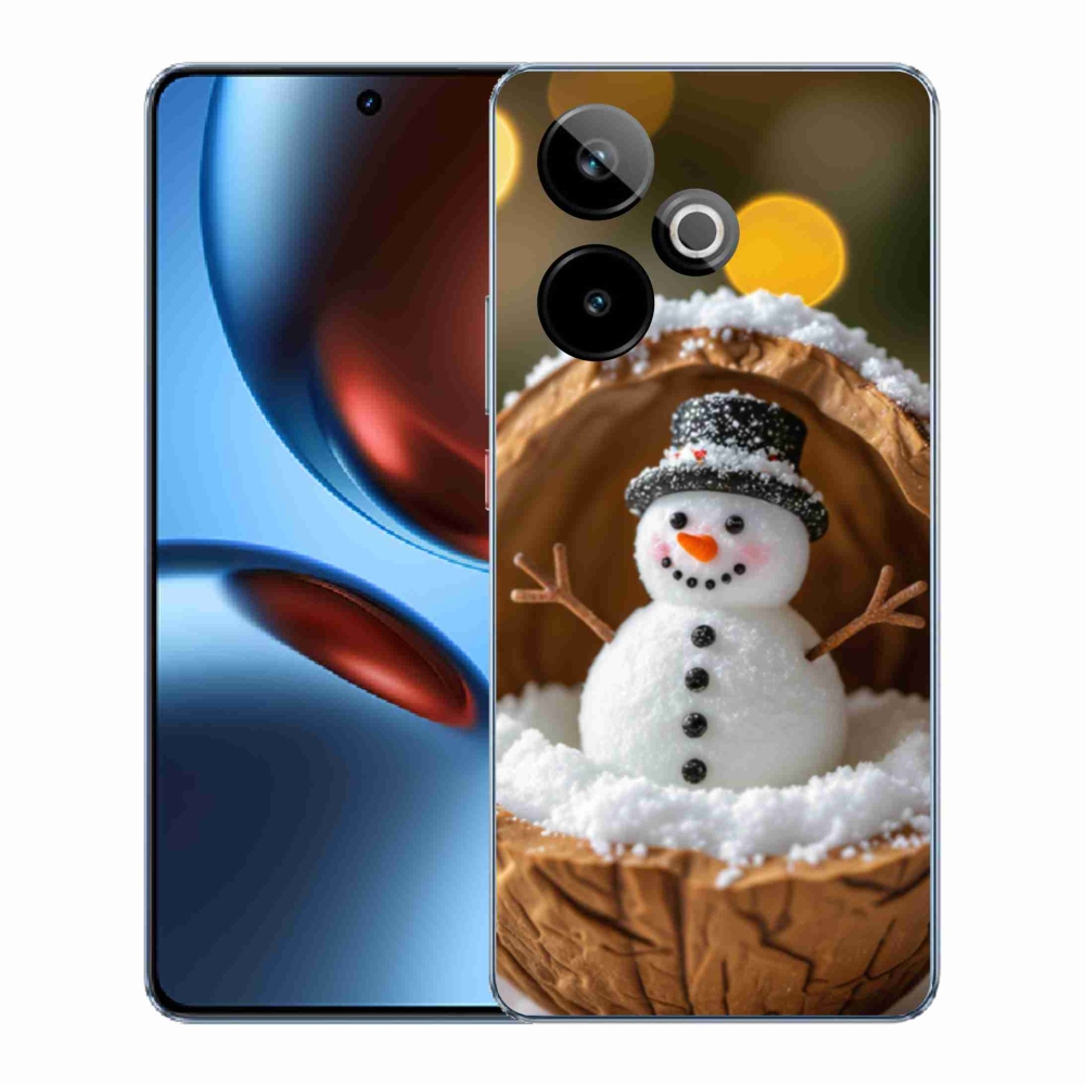 mmCase gél tok a Realme GT7 5G/GT 7T 5G-hez – hóember 4