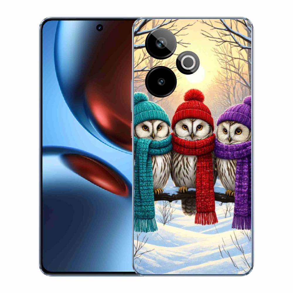 mmCase gél tok a Realme GT7 5G/GT 7T 5G készülékekhez – bagolybarátok