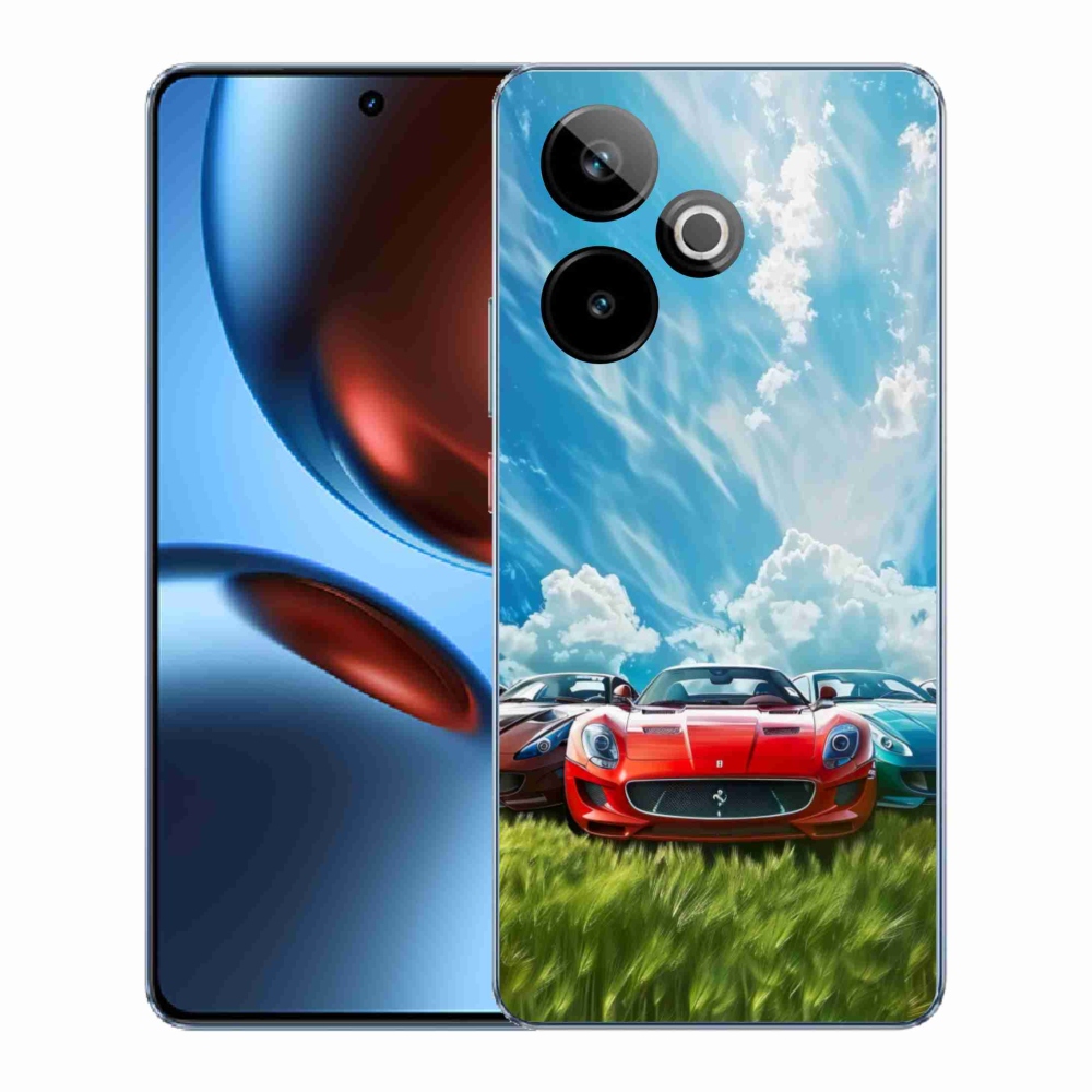mmCase gél tok a Realme GT7 5G/GT 7T 5G készülékekhez – sportautók