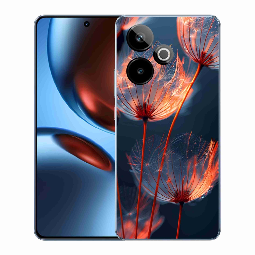 mmCase gél tok a Realme GT7 5G/GT 7T 5G készülékhez – fénylő szőrszálak