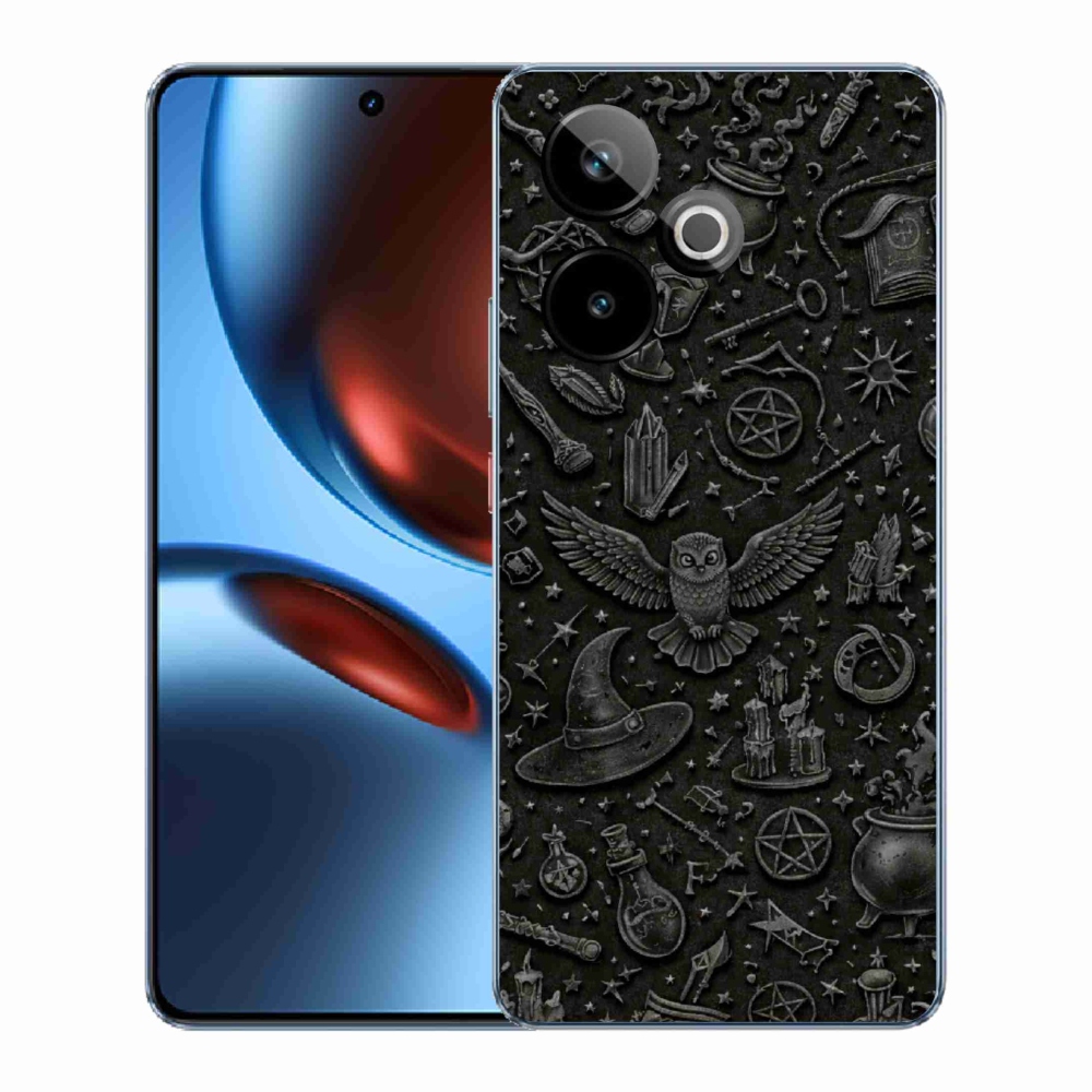 mmCase gél tok a Realme GT7 5G/GT 7T 5G készülékhez – sötét varázslatos világ
