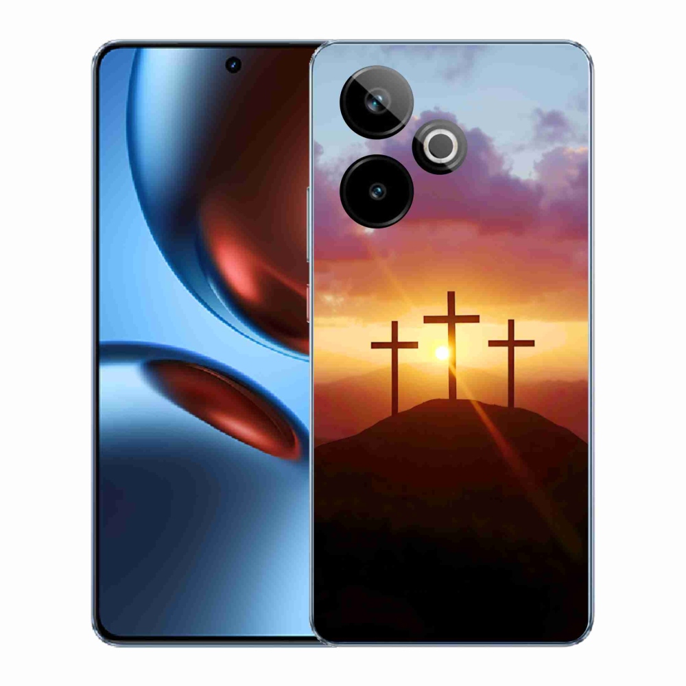 mmCase gél tok a Realme GT7 5G/GT 7T 5G készülékhez – három kereszt