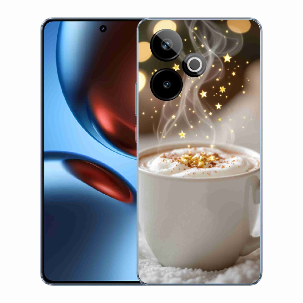 mmCase gél tok a Realme GT7 5G/GT 7T 5G készülékhez – karácsonyi forró ital