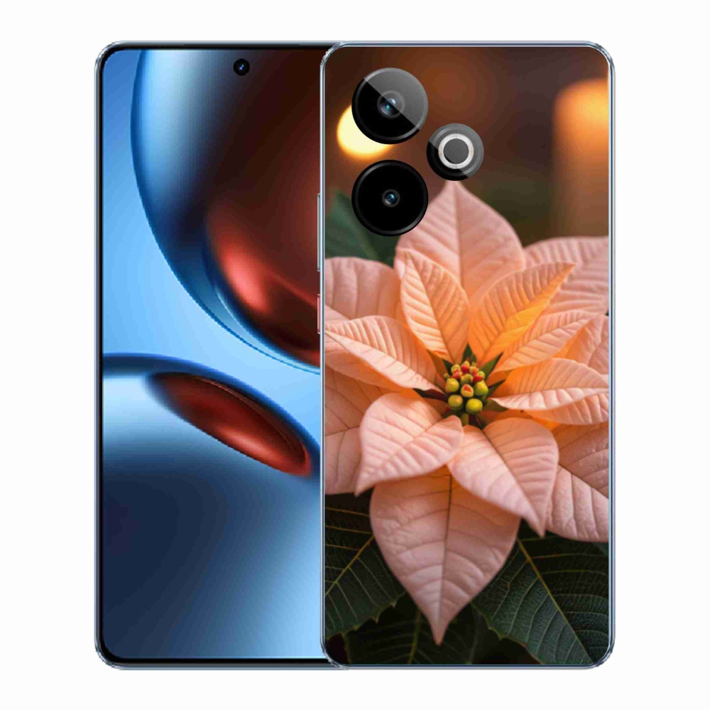 mmCase gél tok a Realme GT7 5G/GT 7T 5G készülékhez – karácsonyi csillag