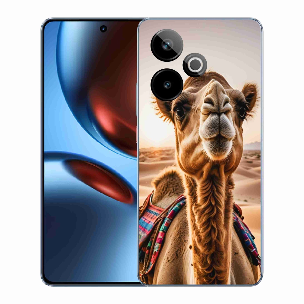 mmCase gél tok a Realme GT7 5G/GT 7T 5G készülékhez – tevecsíkos