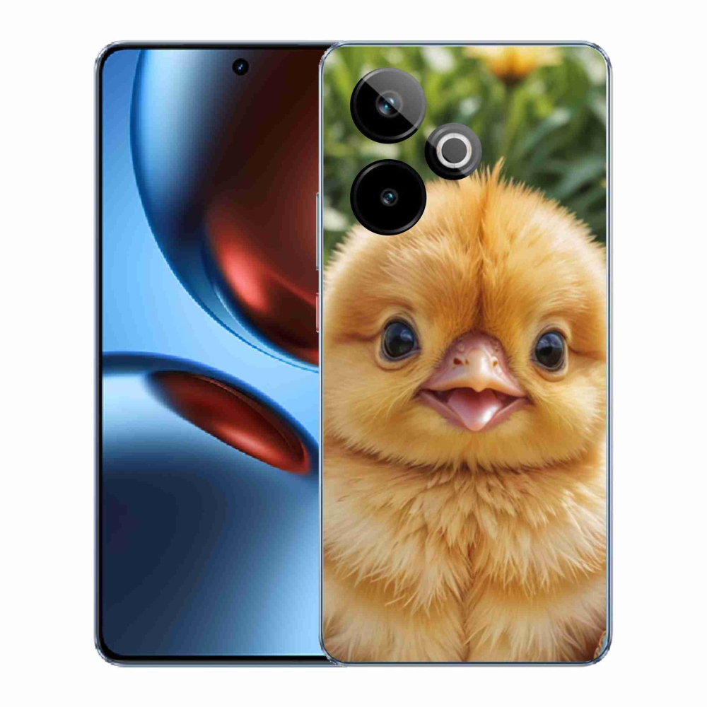 mmCase gél tok a Realme GT7 5G/GT 7T 5G készülékhez – vidám kiscsibe