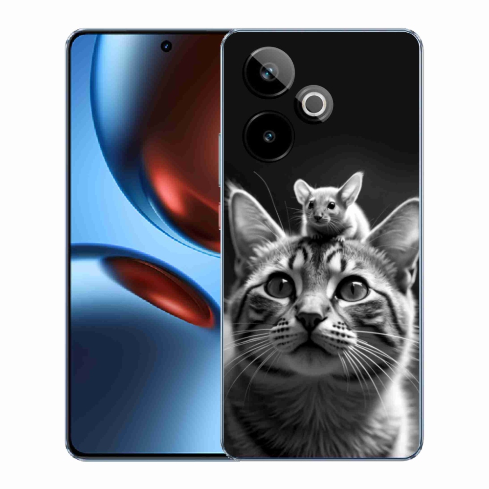 mmCase gél tok a Realme GT7 5G/GT 7T 5G készülékekhez – Állati barátság 2