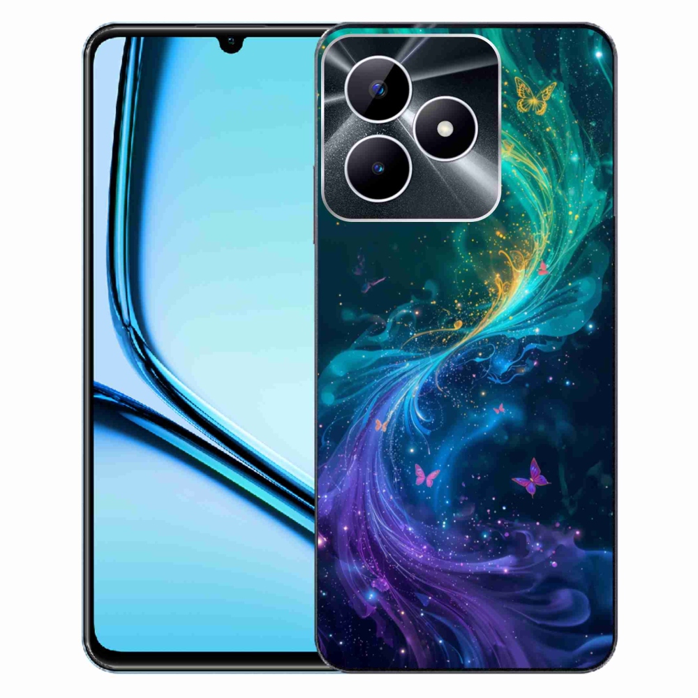 mmCase gélhuzat a Realme Note 50-hez – absztrakt motívum 31