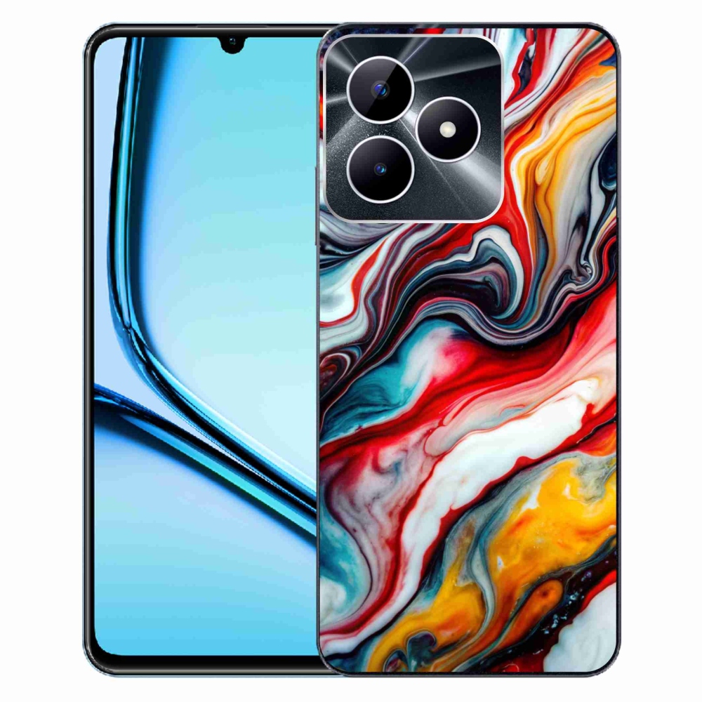 mmCase gélhuzat a Realme Note 50-hez – absztrakt motívum 35
