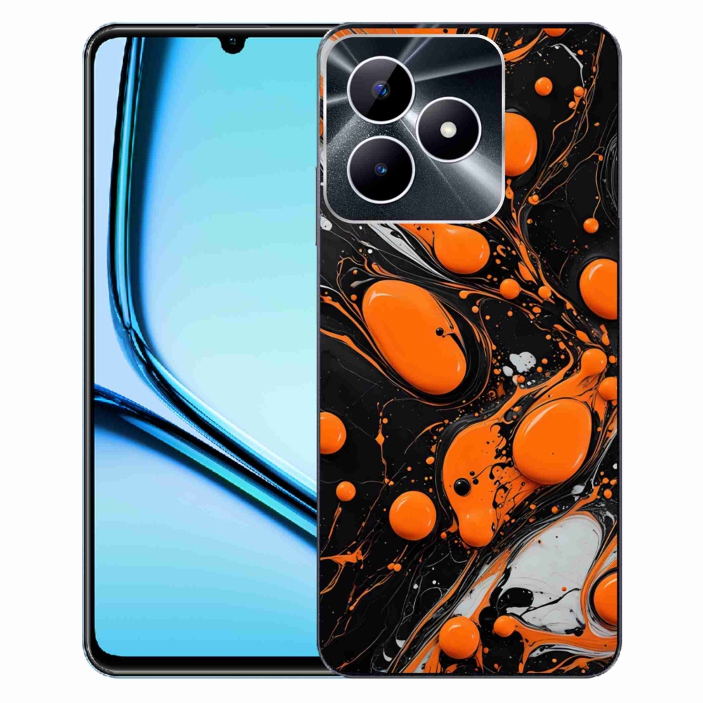 mmCase gélhuzat a Realme Note 50-hez – absztrakt motívum 41
