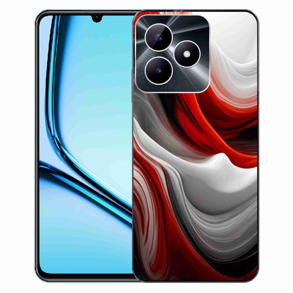 mmCase gélhuzat a Realme Note 50-hez – absztrakt motívum 47