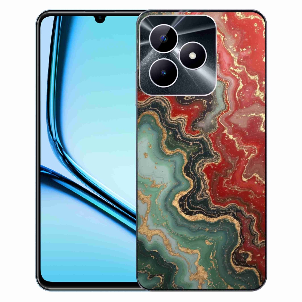 mmCase gélhuzat a Realme Note 50-hez – absztrakt motívum 55