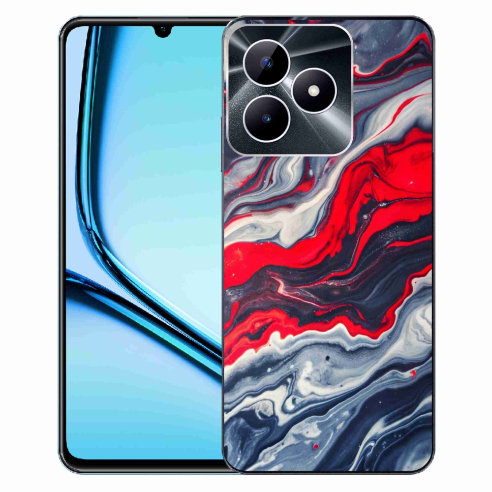 mmCase gélhuzat a Realme Note 50-hez – absztrakt motívum 59