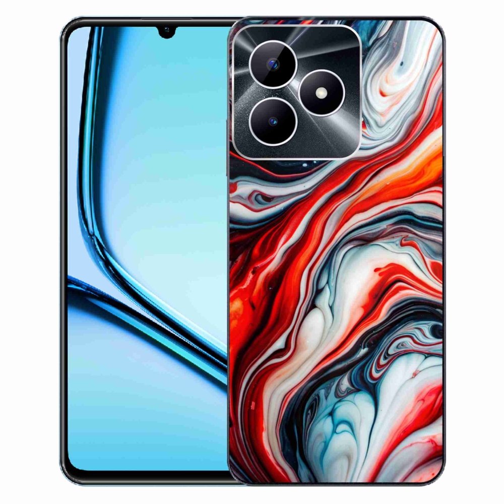 mmCase gélhuzat a Realme Note 50-hez – absztrakt motívum 63