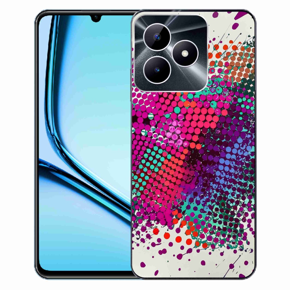 mmCase gélhuzat a Realme Note 50-hez – absztrakt motívum 65