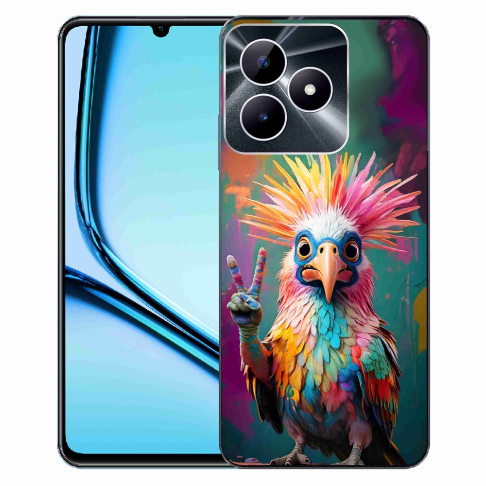 mmCase gélhuzat a Realme Note 50-hez – színes lázadó