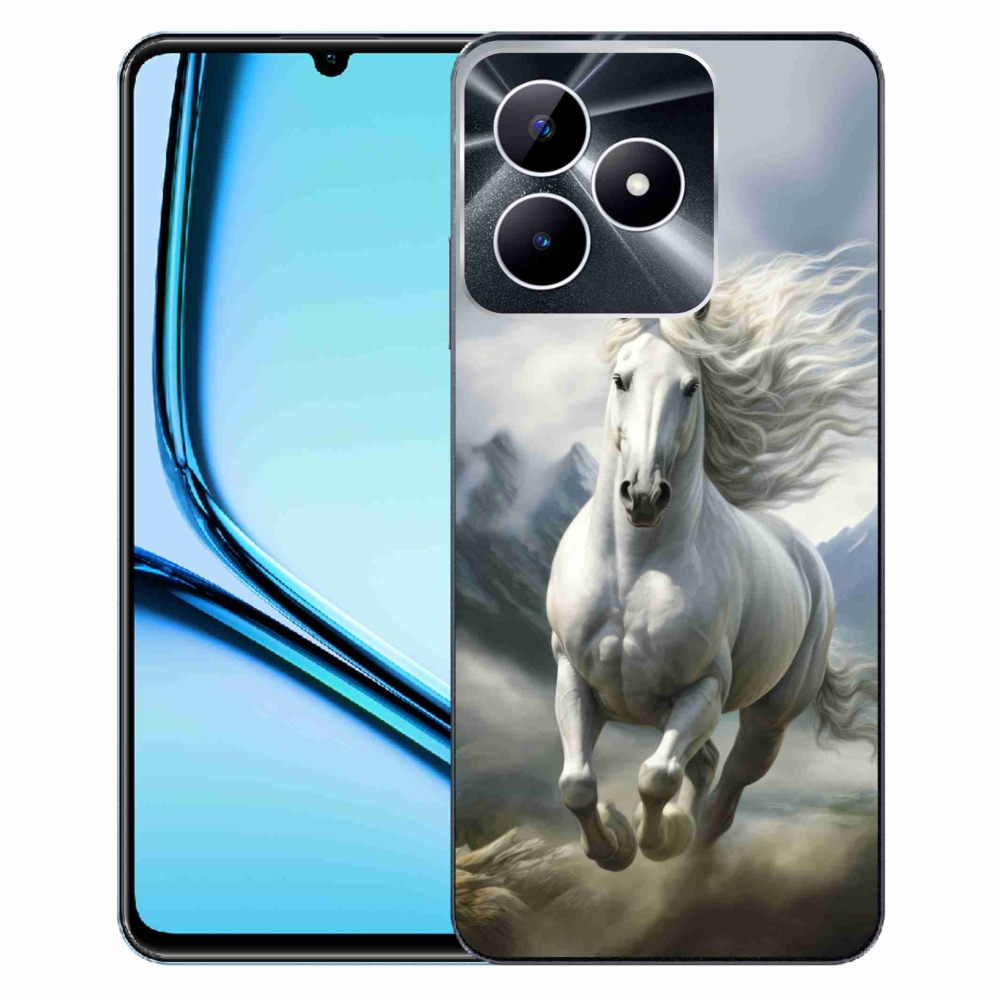 mmCase géltok a Realme Note 50-hez – Futó fehér ló 3