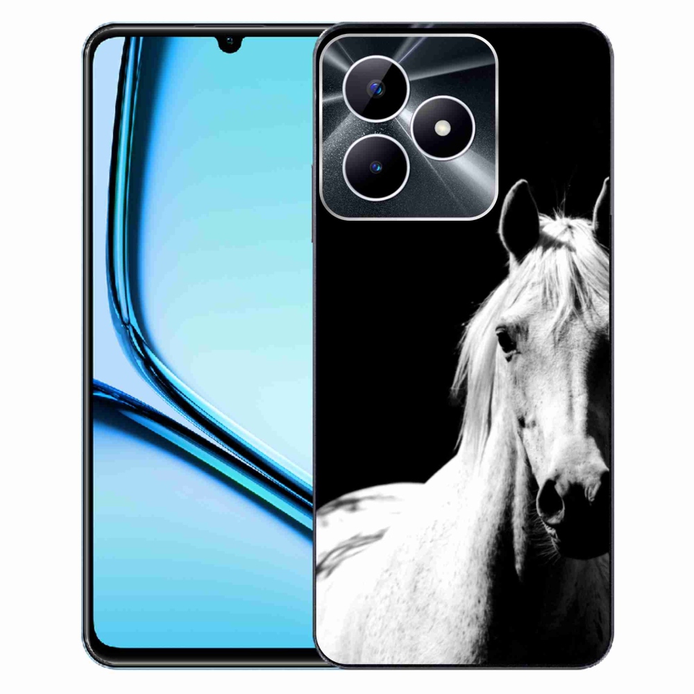 mmCase géltok a Realme Note 50-hez – fehér ló 5