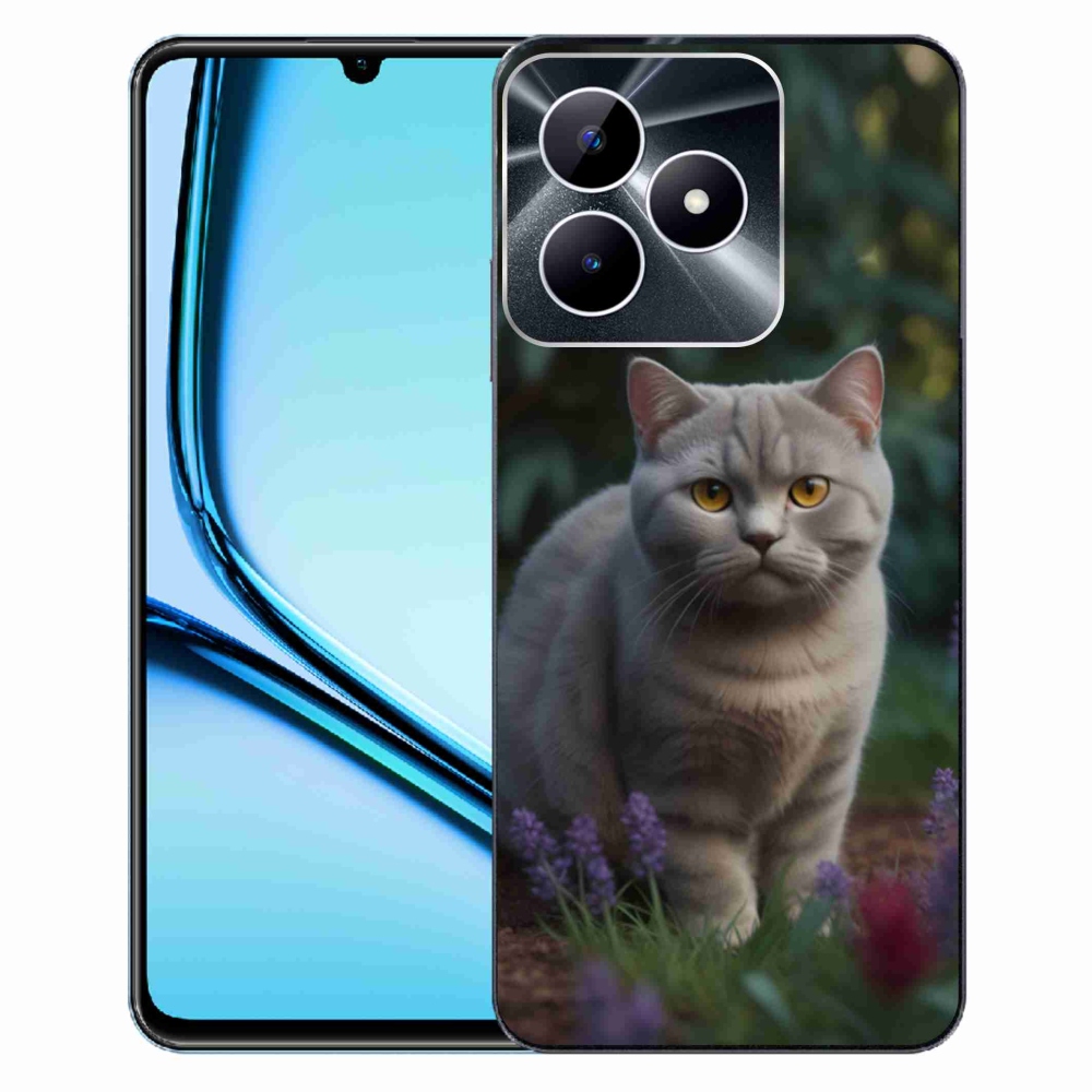 mmCase gél tok a Realme Note 50-hez – brit macska