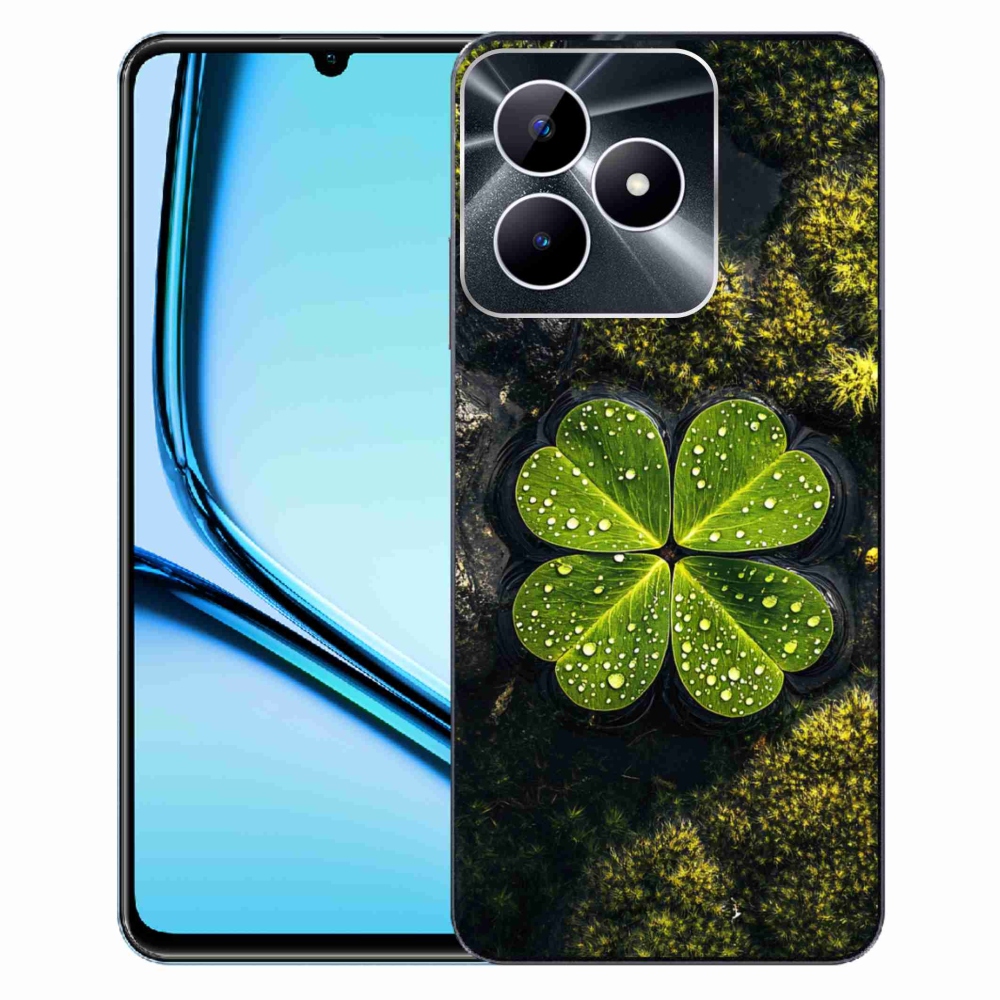 mmCase gél tok a Realme Note 50-hez – négylevelű lóhere