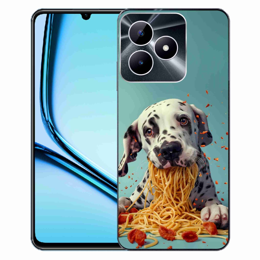 mmCase géltok a Realme Note 50-hez – dalmát és spagetti