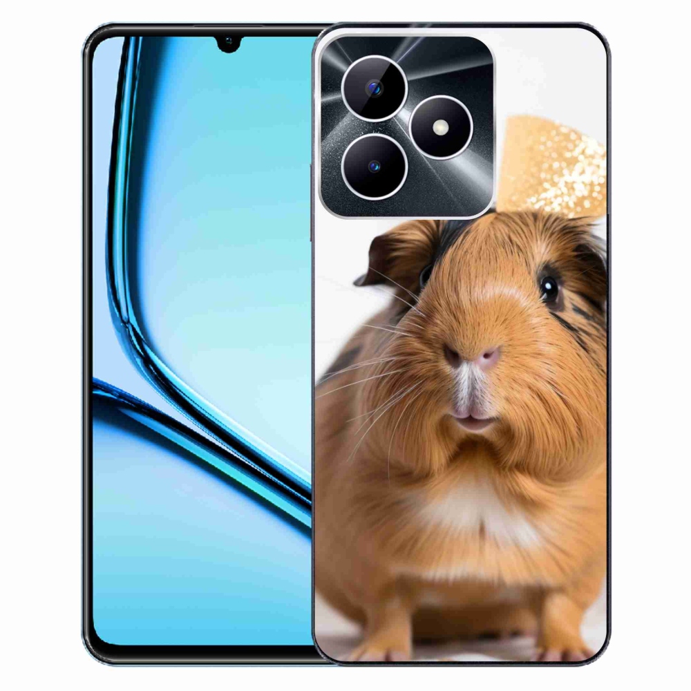 mmCase géltok a Realme Note 50-hez – barna tengerimalac