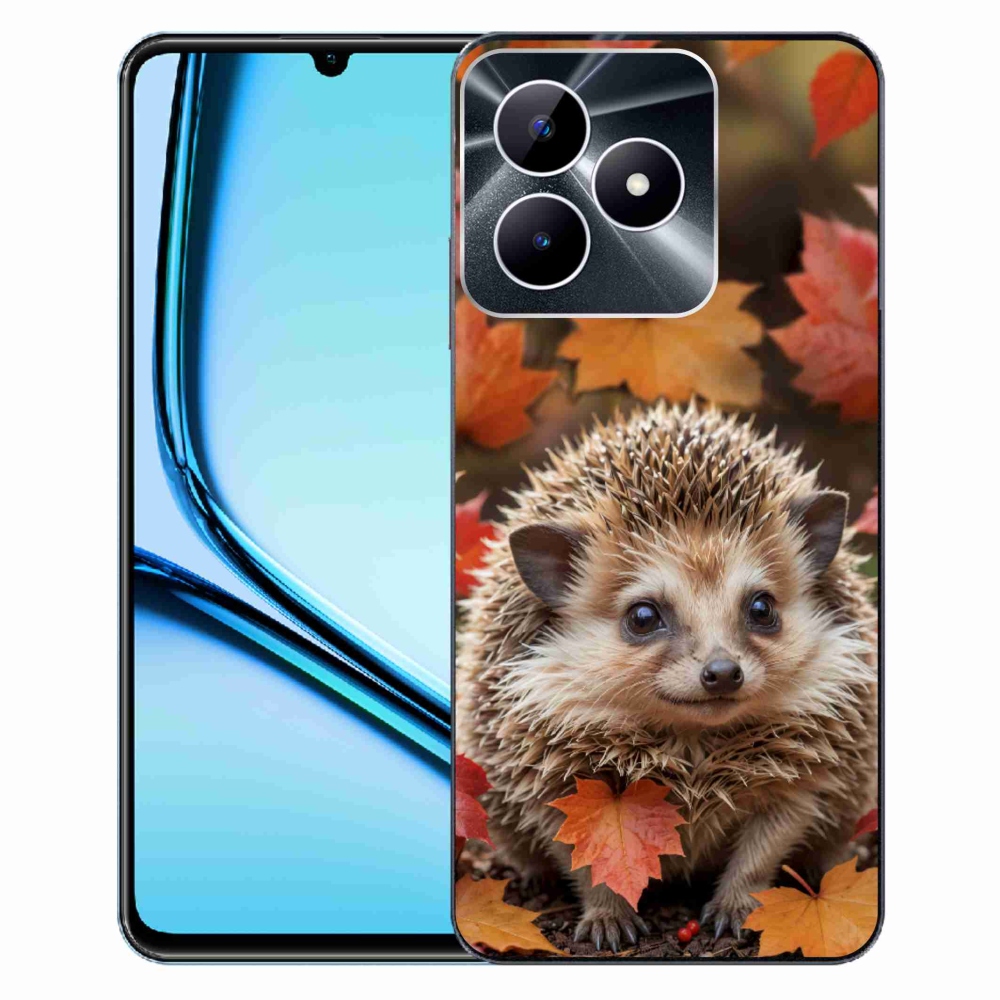 mmCase géltok a Realme Note 50-hez – sün a levelek között