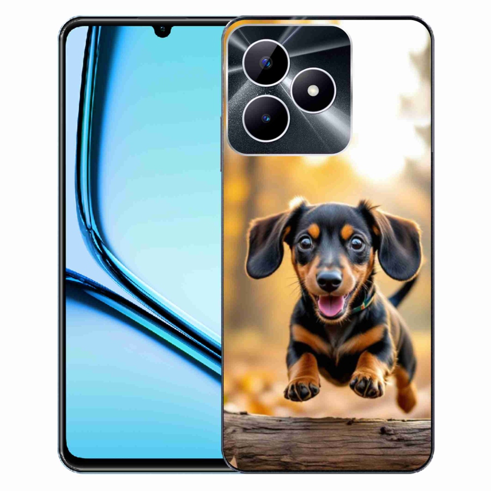 mmCase géltok a Realme Note 50-hez – dachshund 2