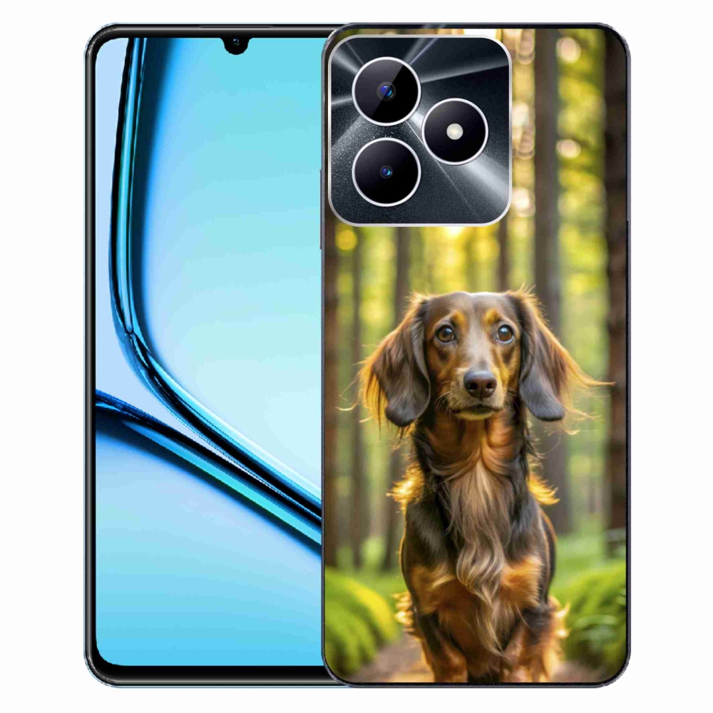 mmCase géltok a Realme Note 50-hez – dachshund 4