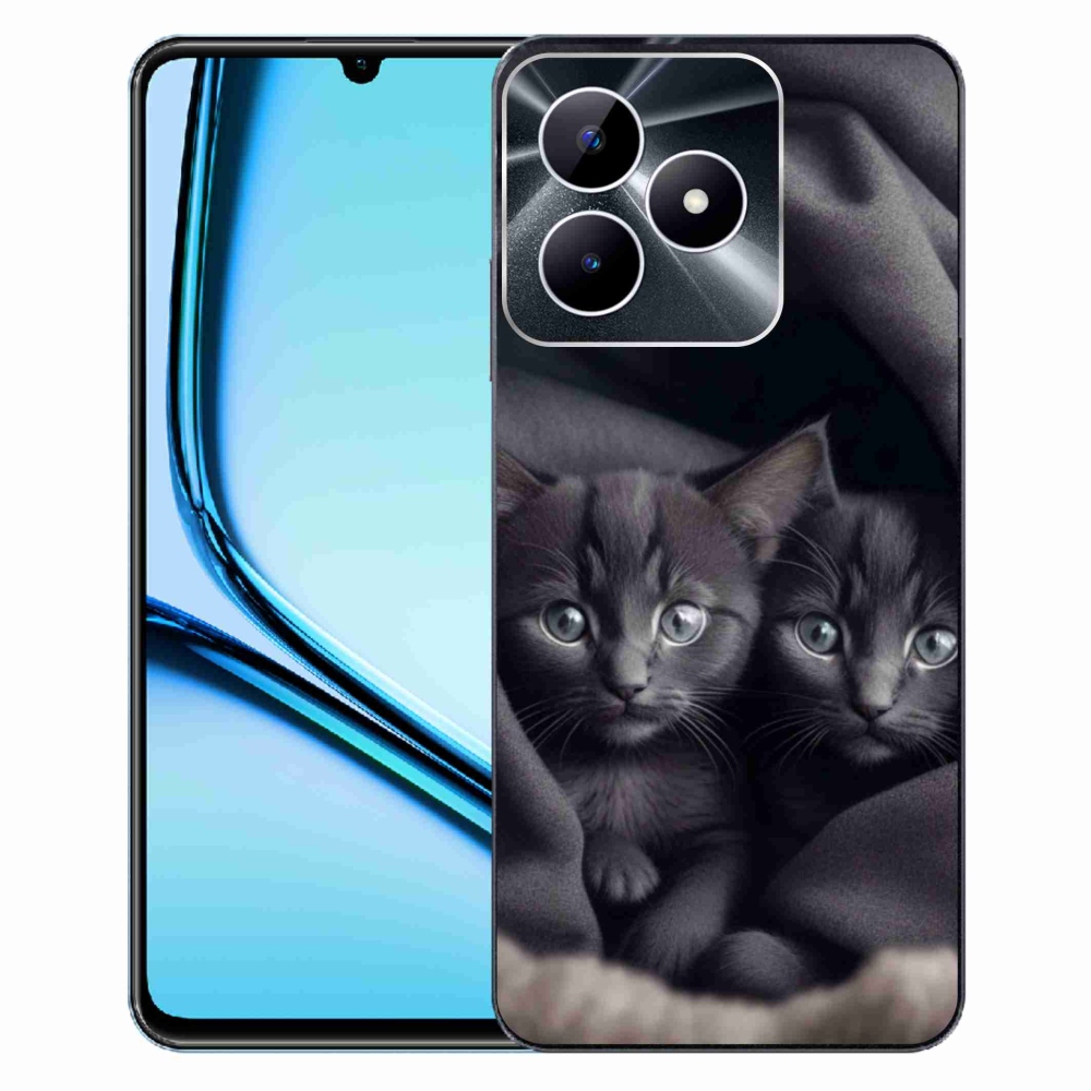 mmCase géltok a Realme Note 50-hez – macska-duó