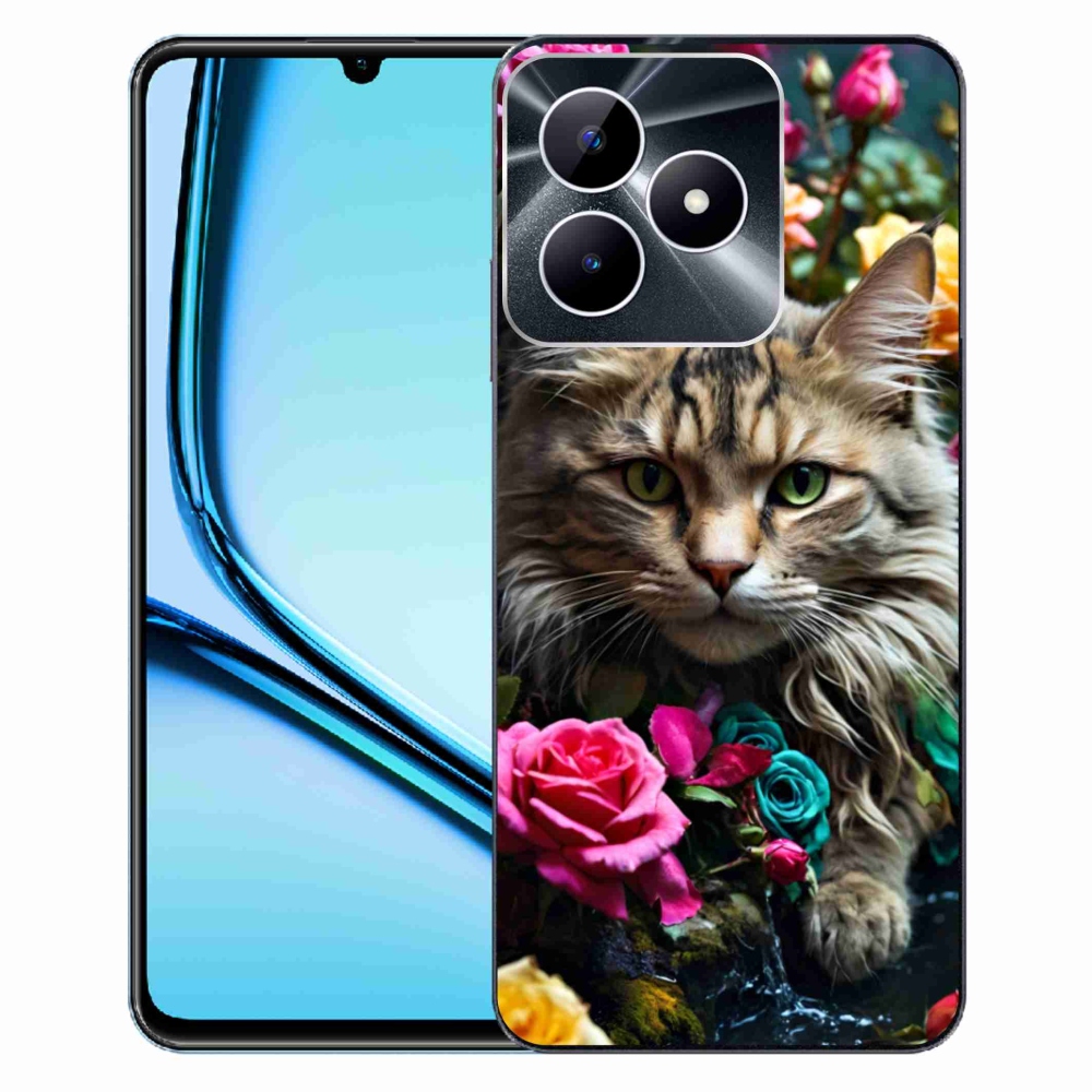 mmCase géltok a Realme Note 50-hez – macskás mintás 2
