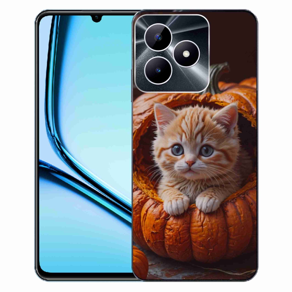 mmCase géltok a Realme Note 50-hez – cica és sütőtök 2