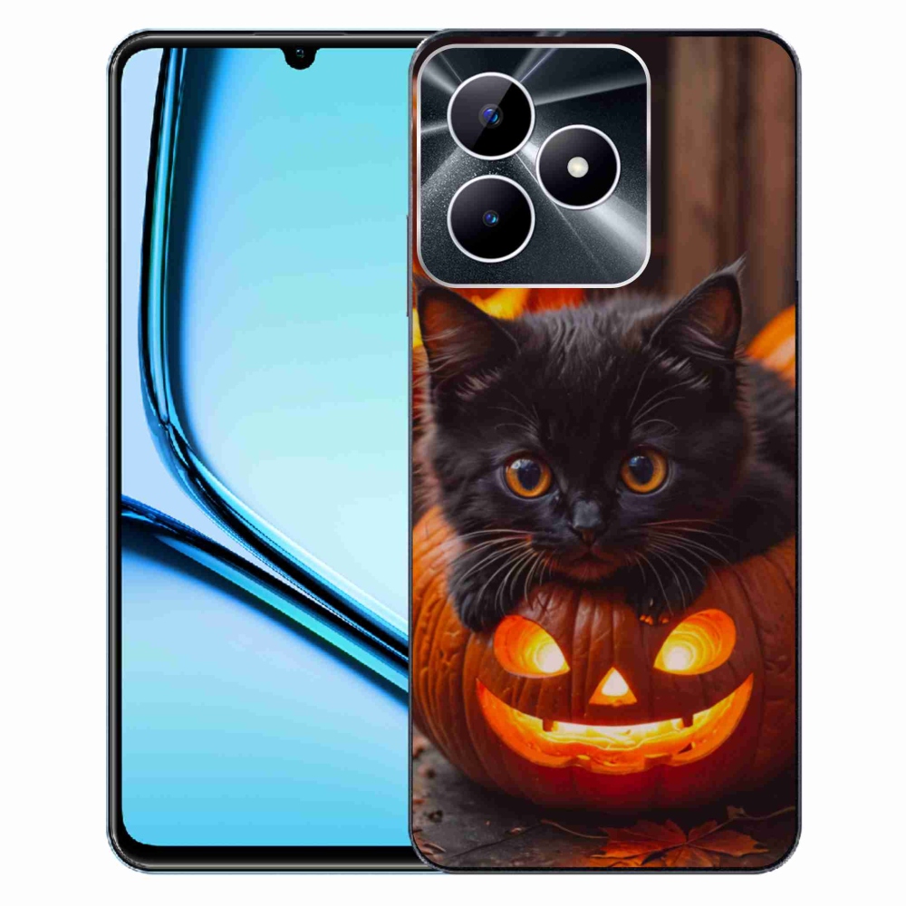 mmCase géltok a Realme Note 50-hez – cica és sütőtök