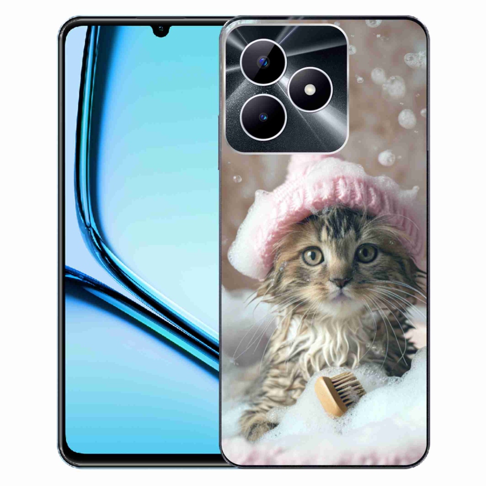 mmCase géltok a Realme Note 50-hez – cica és fürdő