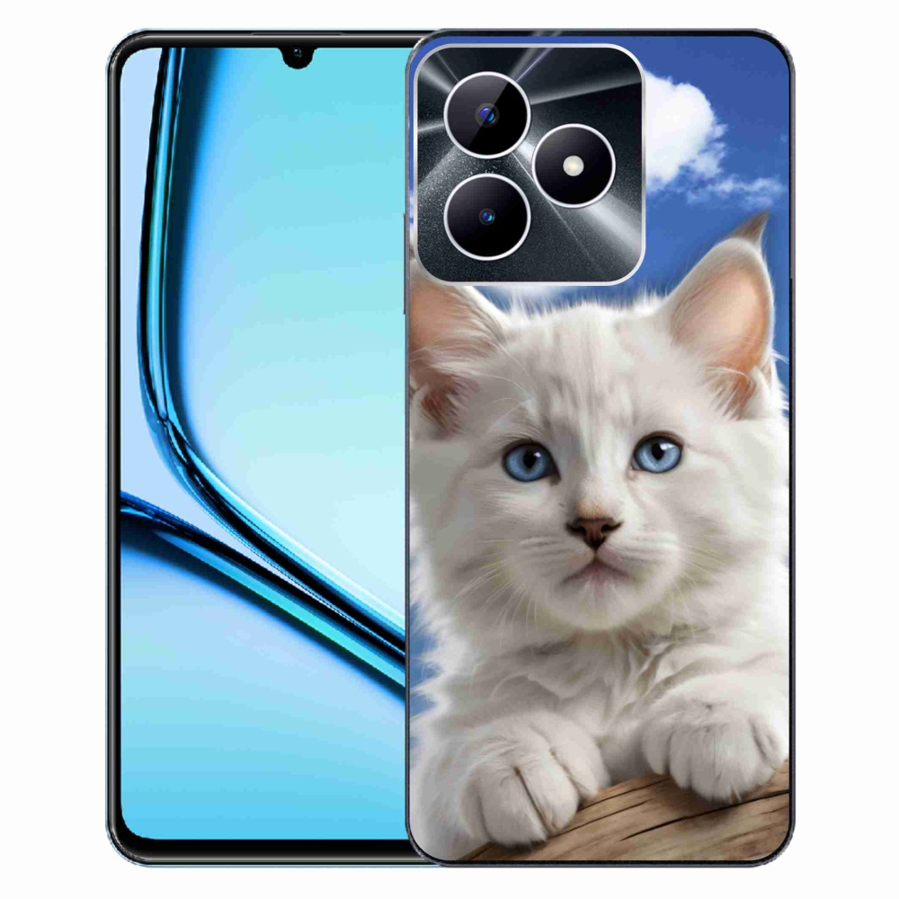 mmCase géltok a Realme Note 50-hez – cica és felhők