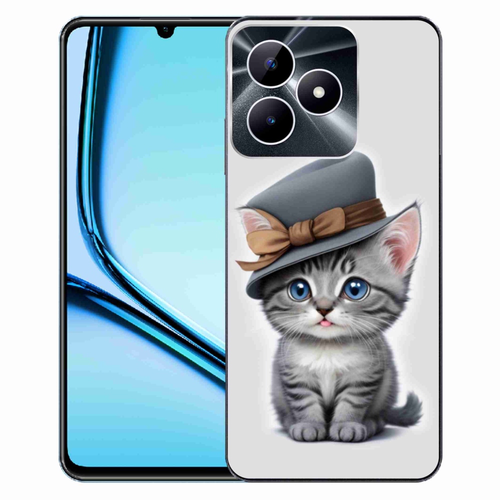 mmCase géltok a Realme Note 50-hez – kalapos cica