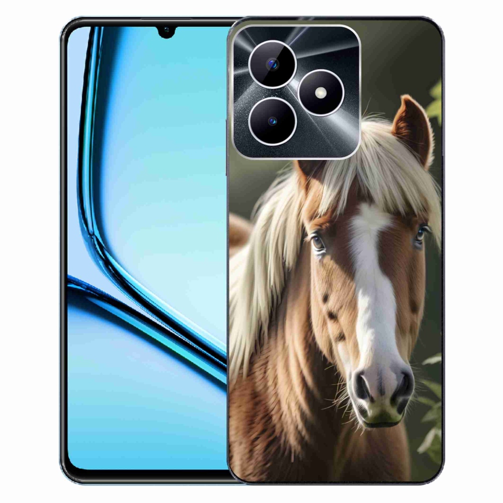 mmCase géltok a Realme Note 50-hez – világos sörényű ló