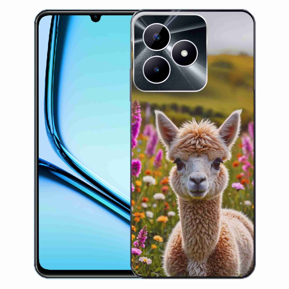 mmCase gélhuzat a Realme Note 50-hez – láma a réten