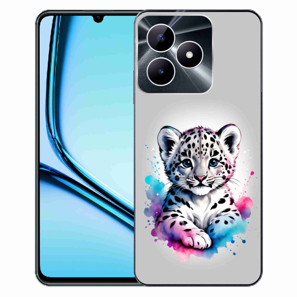 mmCase géltok a Realme Note 50-hez – leopárdkölyök