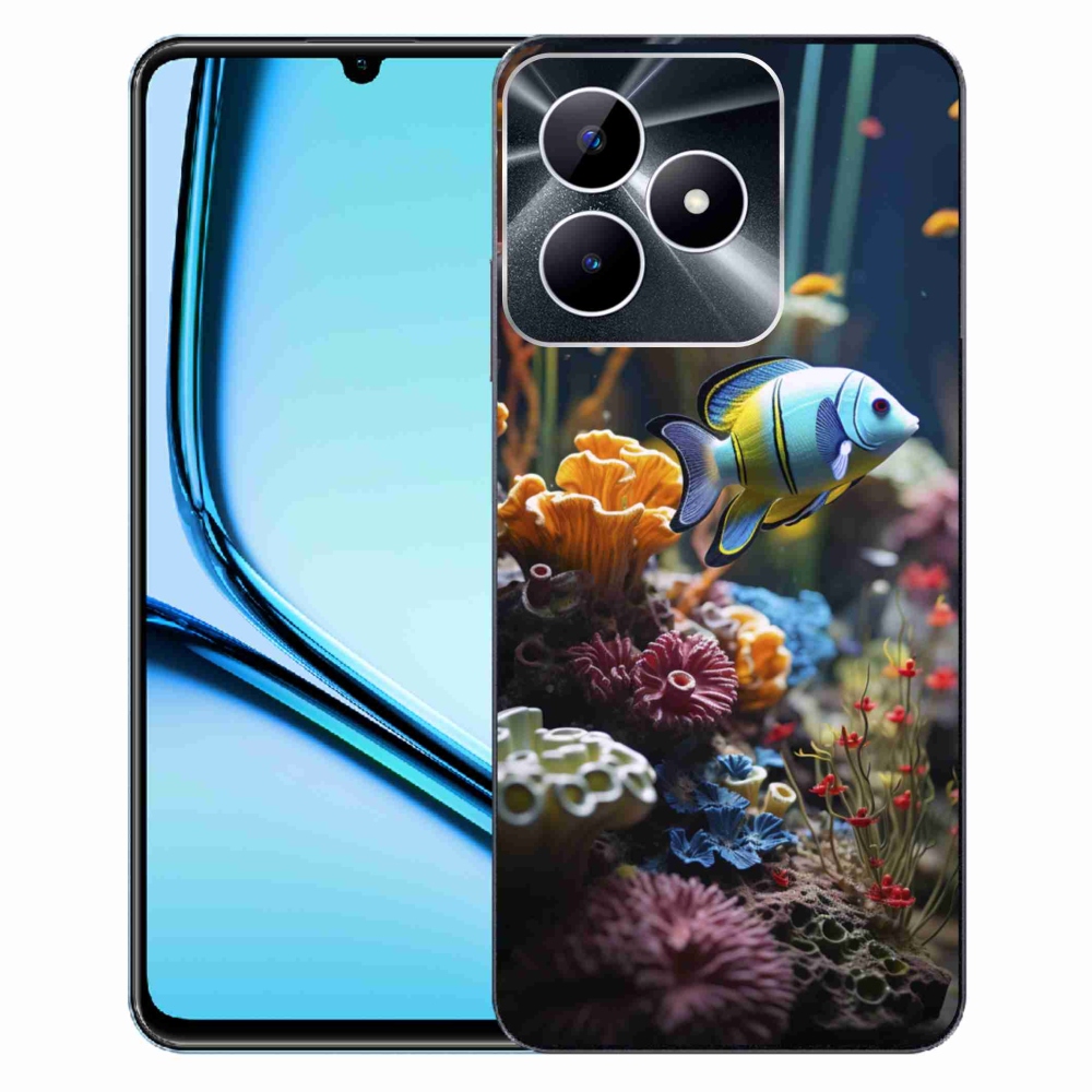 mmCase gélhuzat a Realme Note 50-hez – Tengeri világ 5
