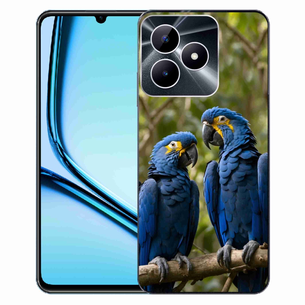 mmCase gélhuzat a Realme Note 50-hez – papagáj-duó