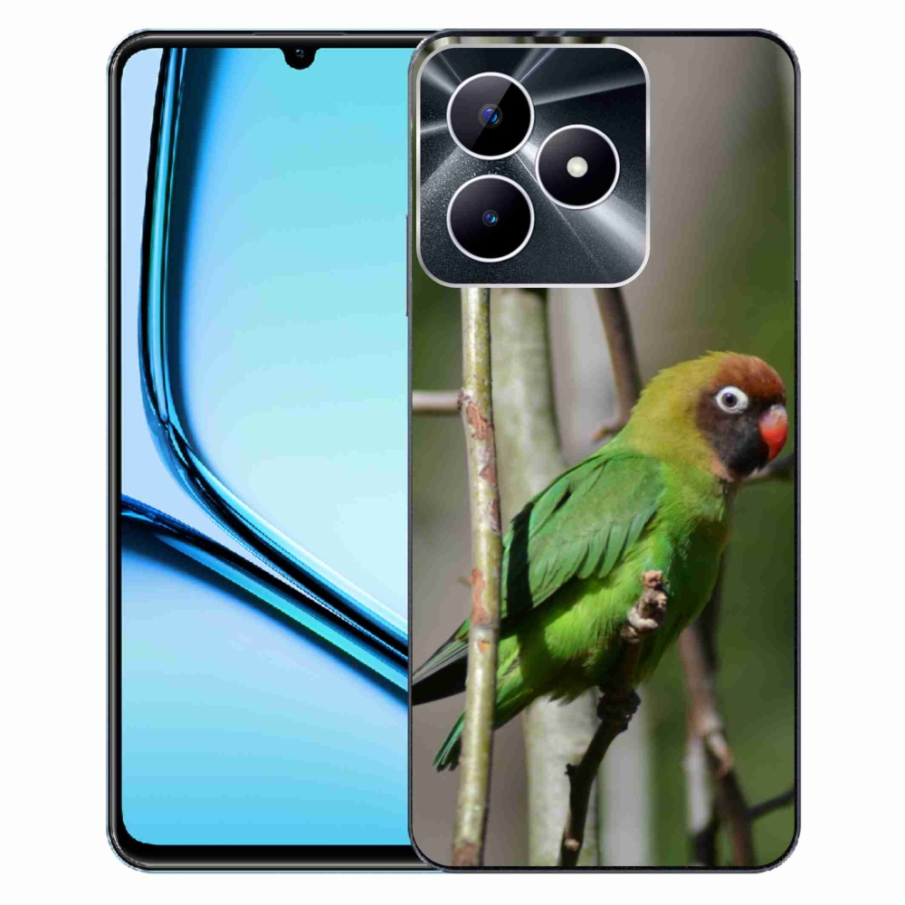 mmCase géltok a Realme Note 50-hez – agapornis papagáj