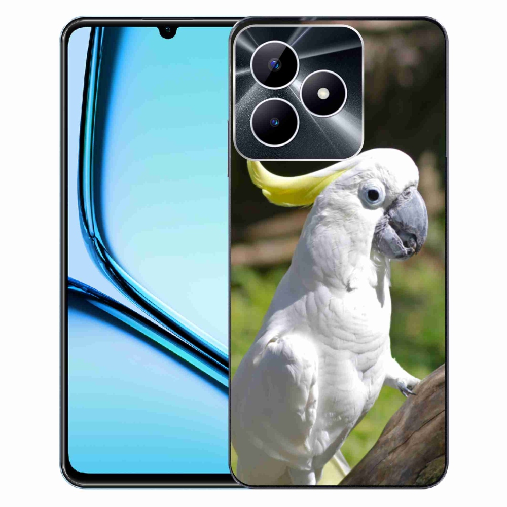 mmCase géltok a Realme Note 50-hez – kakadu papagáj 2