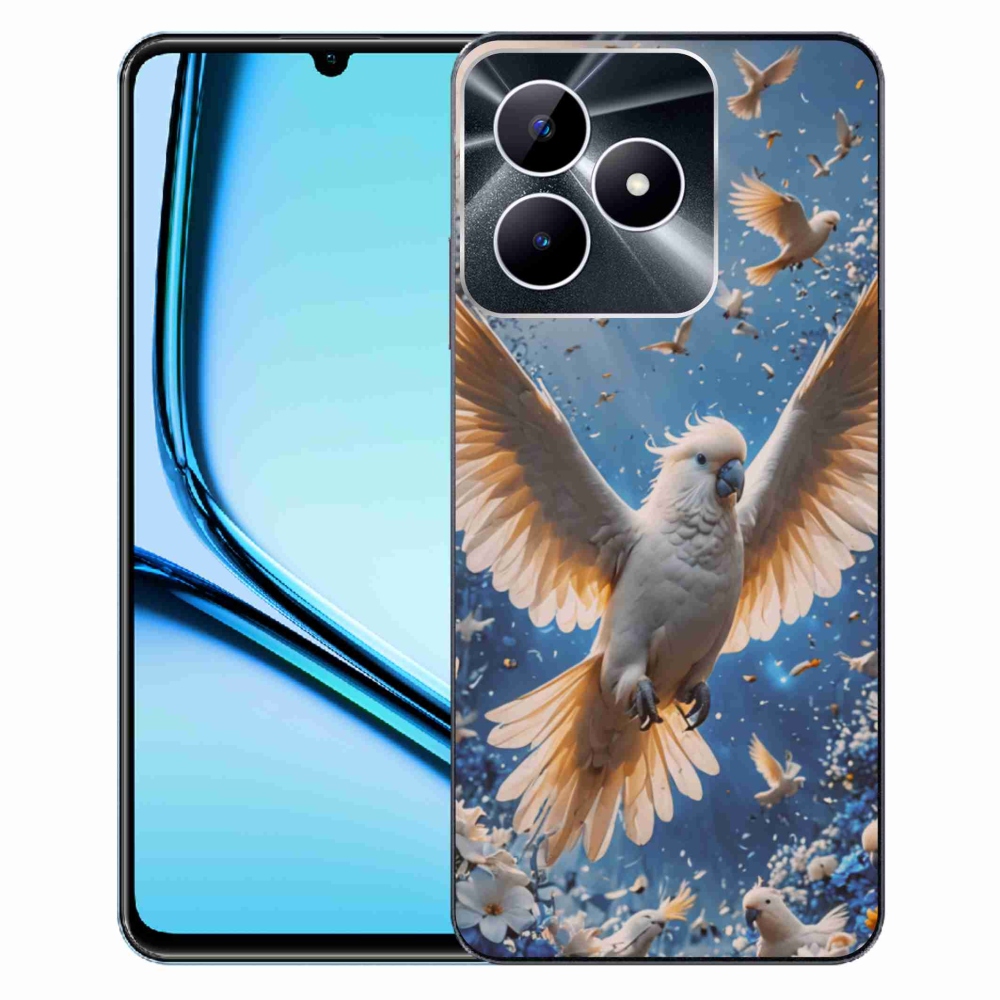 mmCase gélhuzat a Realme Note 50-hez – kakadu papagáj