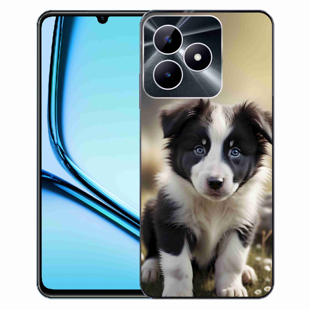 mmCase géltok a Realme Note 50-hez – aranyos border collie