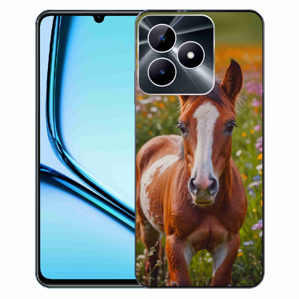 mmCase gél tok a Realme Note 50-hez – aranyos csikó