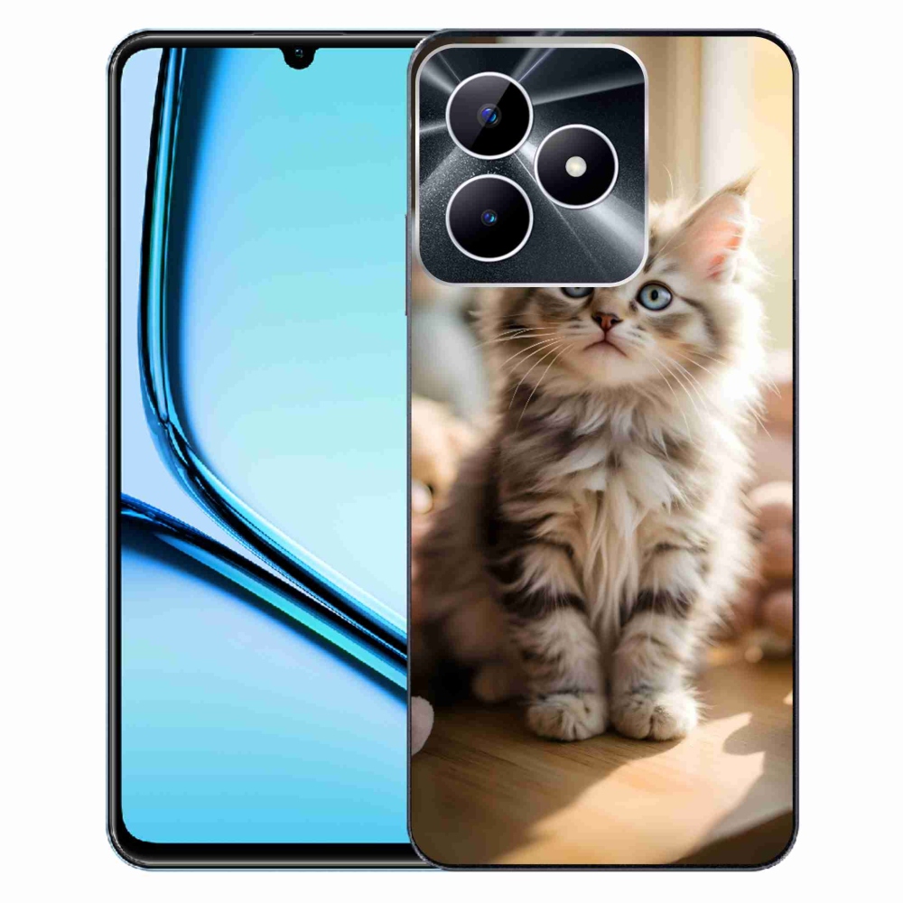 mmCase gél tok a Realme Note 50-hez – aranyos cica 10