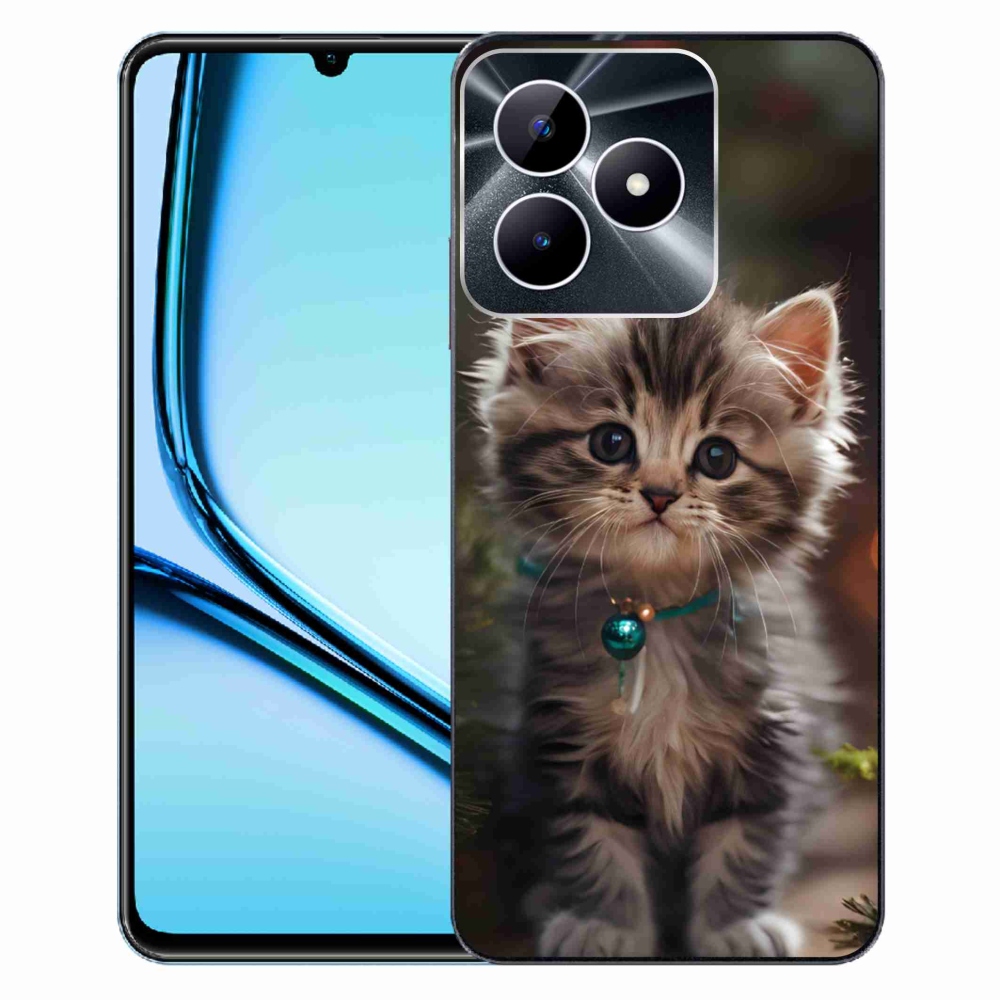 mmCase gél tok a Realme Note 50-hez – aranyos cica 11