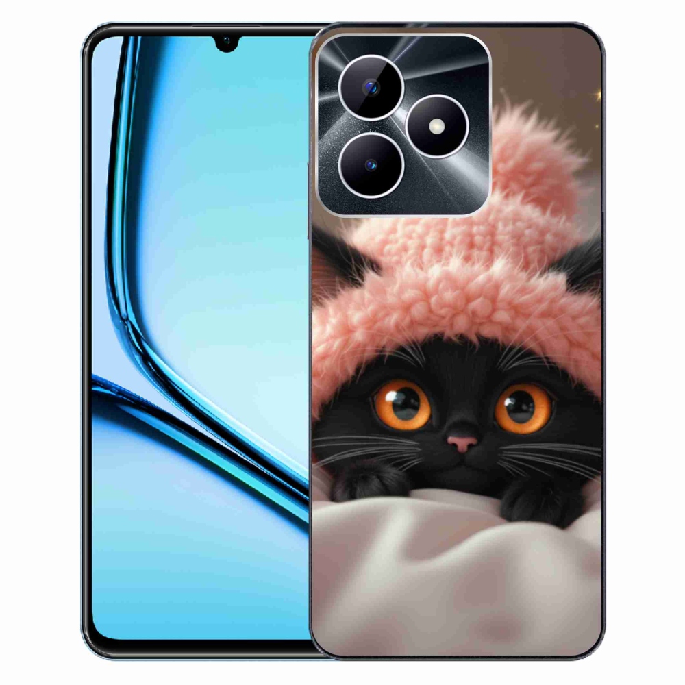 mmCase gél tok a Realme Note 50-hez – aranyos cica 7