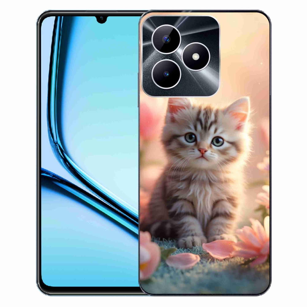mmCase gél tok a Realme Note 50-hez – aranyos cica 8